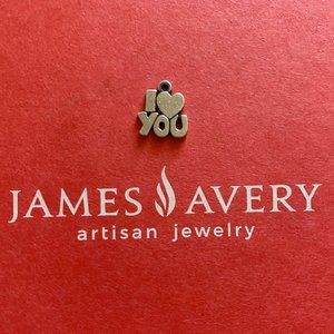 James Avery I Heart U Charm